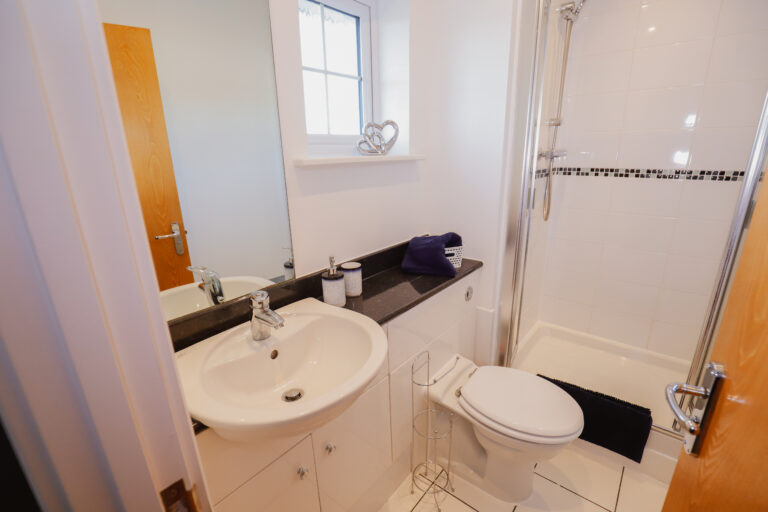 Ensuite bedroom - toilet and shower