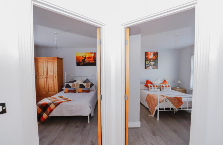 Upstairs bedrooms