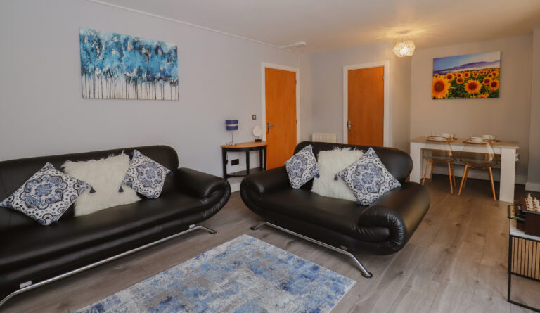 Living Room - view facing toward sofa